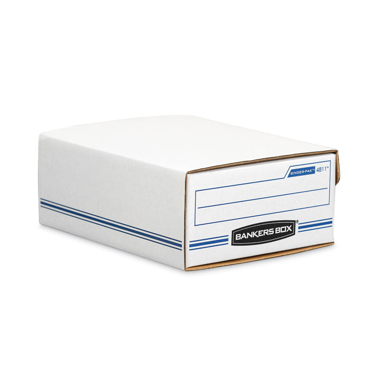 Liberty Binder-Pak, Letter Files, 9.13" X 11.38" X 4.38", White/blue