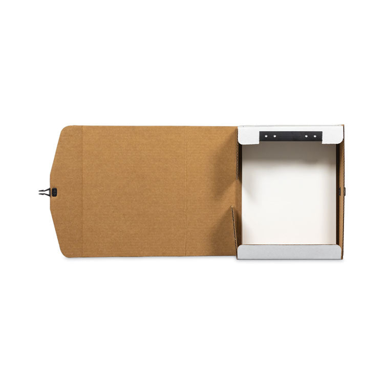 Liberty Binder-Pak, Letter Files, 9.13" X 11.38" X 4.38", White/blue