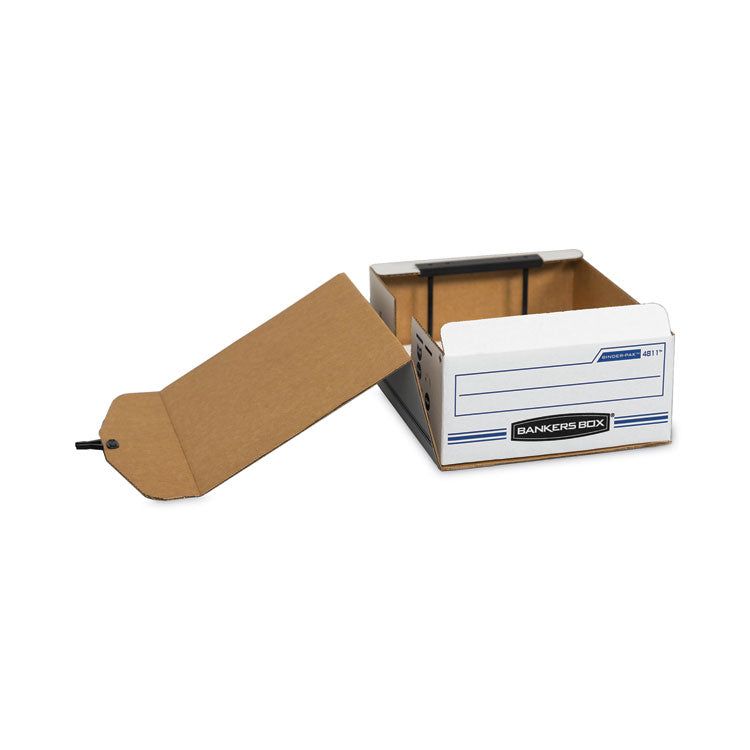 Liberty Binder-Pak, Letter Files, 9.13" X 11.38" X 4.38", White/blue