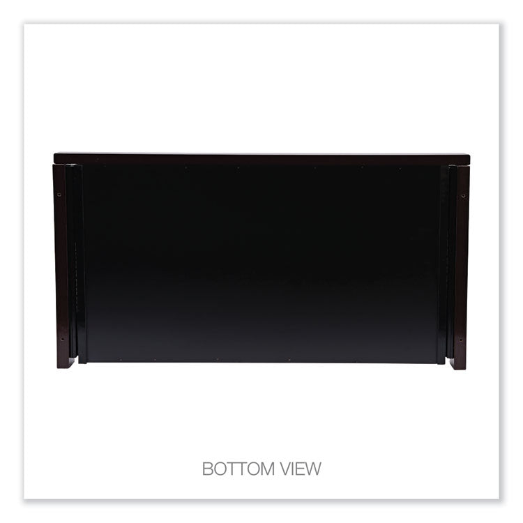 Alera Valencia Series Center Drawer, Laminate, 24.5w x 15d x 2h, Mahogany