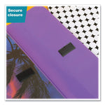 Trapper Keeper 3-Ring Pocket Binder, 1" Capacity, 11.25 x 12.19, Palm Trees