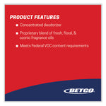 Bestscent Ocean Breeze Deodorizer, Ocean Breeze Scent, 67.6 Oz Fastdraw Bottle, 4/carton