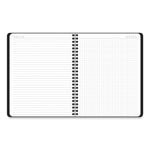 Contempo Lite Academic Year Weekly/Monthly Planner, 8.75 x 7.87, Black Cover, 12-Month (July to June): 2025 to 2026