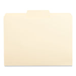 Top Tab File Folders, 1/3-Cut Tabs: Center Position, Letter Size, 0.75" Expansion, Manila, 100/Box
