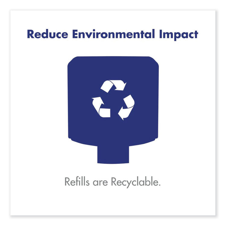 Advanced Hand Sanitizer Gentle and Free Foam, 1,200 mL Refill, Fragrance-Free, For ES4 Dispensers, 2/Carton