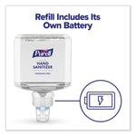 Advanced Hand Sanitizer Gentle and Free Foam, 1,200 mL Refill, Fragrance-Free, For ES8 Dispensers, 2/Carton