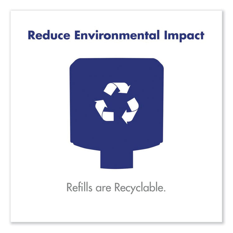 Advanced Hand Sanitizer Gel Refill, 1,200 mL, Clean Scent, For ES8 Dispensers, 2/Carton