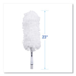 MicroFeather Washable Microfiber Duster, 23" Plastic Handle