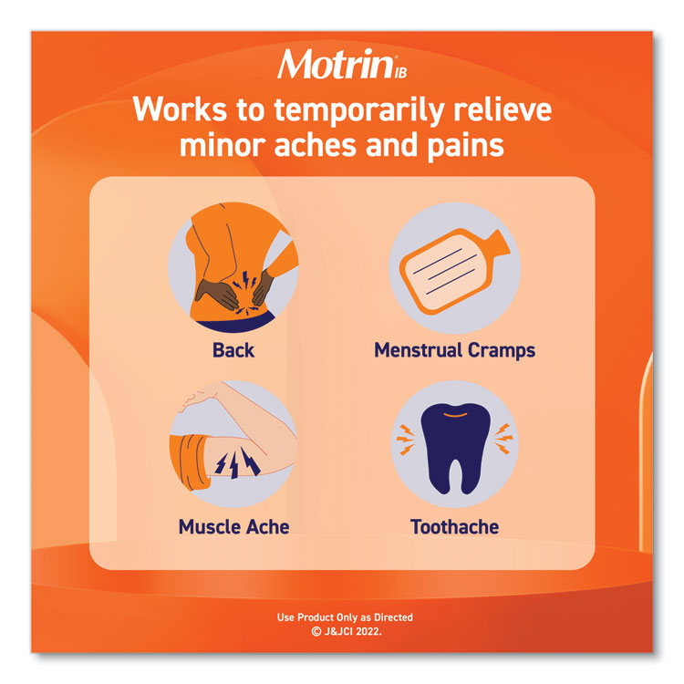 Ibuprofen Tablets, Two-Pack, 50 Packs/box