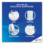 Disinfectant Heavy-Duty Bathroom Cleaner Concentrate, Fresh Lime, 1 gal Bottle, 4/Carton