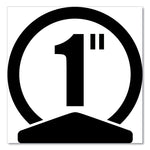 Hanging Storage Flexible Non-View Binder With Round Rings, 3 Rings, 1" Capacity, 11 X 8.5, Red