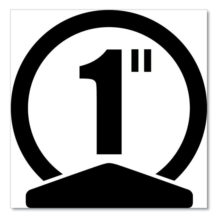 Hanging Storage Flexible Non-View Binder With Round Rings, 3 Rings, 1" Capacity, 11 X 8.5, Red