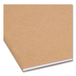 Top Tab Fastener Folders, Guide-Height 2/5-Cut Tabs, 0.75" Expansion, 2 Fasteners, Letter Size, 11-pt Kraft, 50/Box
