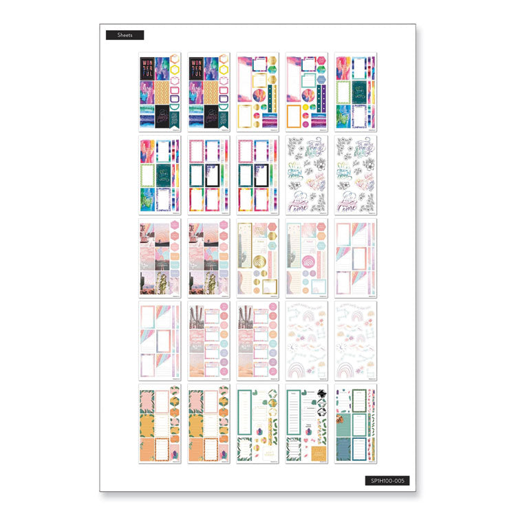 All the Essentials Mega Value Pack Stickers, Productivity Theme, 2,172 Stickers