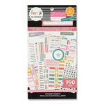 Essentials Tracker and Checklist Classic Stickers, Productivity Theme, 990/Pack