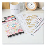 Essentials Tracker and Checklist Classic Stickers, Productivity Theme, 990/Pack