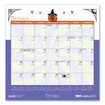 Recycled Seasonal Wall Calendar, Illustrated Seasons Artwork, 12 x 12, 12-Month (Jan to Dec): 2025