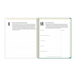 Day Designer Academic Year Weekly/Monthly Frosted Planner, Palms Artwork, 11 x 8.5, 12-Month (July to June): 2025 to 2026