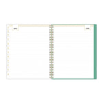 Day Designer Academic Year Weekly/Monthly Frosted Planner, Palms Artwork, 11 x 8.5, 12-Month (July to June): 2025 to 2026