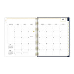 Day Designer Peyton Create-Your-Own Cover Weekly/Monthly Planner, Floral, 11 x 8.5, Navy, 12-Month (July to June): 2025-2026