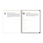 Day Designer Peyton Create-Your-Own Cover Weekly/Monthly Planner, Floral, 11 x 8.5, Navy, 12-Month (July to June): 2025-2026