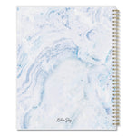 Gemma Academic Year Weekly/Monthly Planner, Geode Artwork, 11 x 8.5, Blue/Purple Cover, 12-Month (July to June): 2025 to 2026