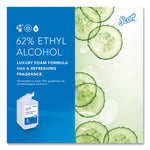 Pro Moisturizing Foam Hand Sanitizer, 1,000 Ml Refill, Fruity Cucumber Scent, 6/carton