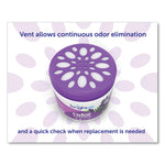 Super Odor Eliminator, Lavender And Fresh Linen, Purple, 14 Oz Jar, 6/carton