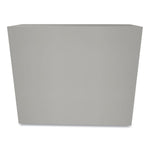 Metal Bookcase, Two-Shelf, 34.5w x 12.63d x 29h, Light Gray