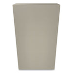 Metal Bookcase, Four-Shelf, 34.5w x 12.63d x 59h, Putty