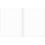 Workstyle Monthly Stitched Planner, Geometric Artwork, 11 x 8.5, Seaside Blue/Gold Cover, 12-Month (Jan to Dec): 2025