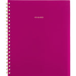 Harmony Weekly/Monthly Poly Planner, Weekly: Vertical Format, 11 x 9.38, Purple/Gold Cover, 13-Month (Jan to Jan): 2025-2026