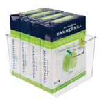 iDESIGN Medium Plastic Storage Bin, Clear (64310)
