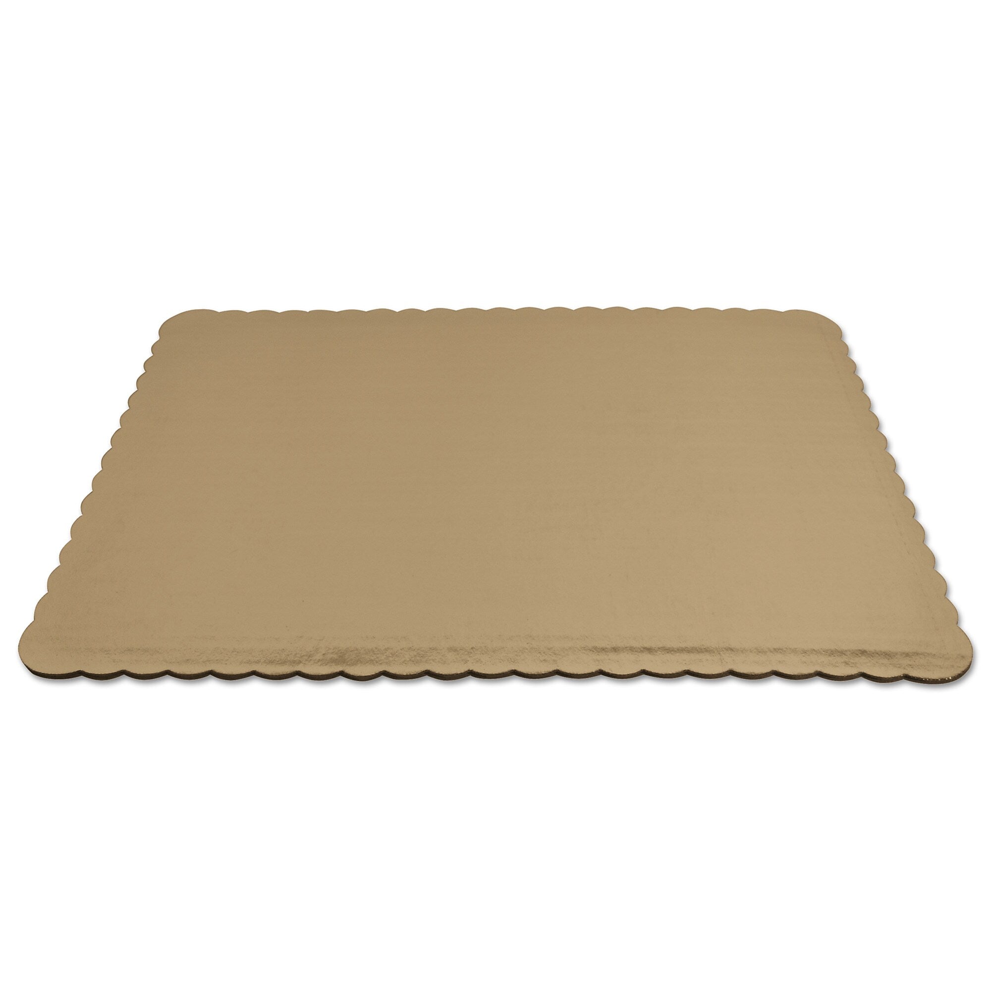 SCT® Gold Cake Pads, 1/2 Sheet, 14 x 19, Gold, Paper, 100/Carton