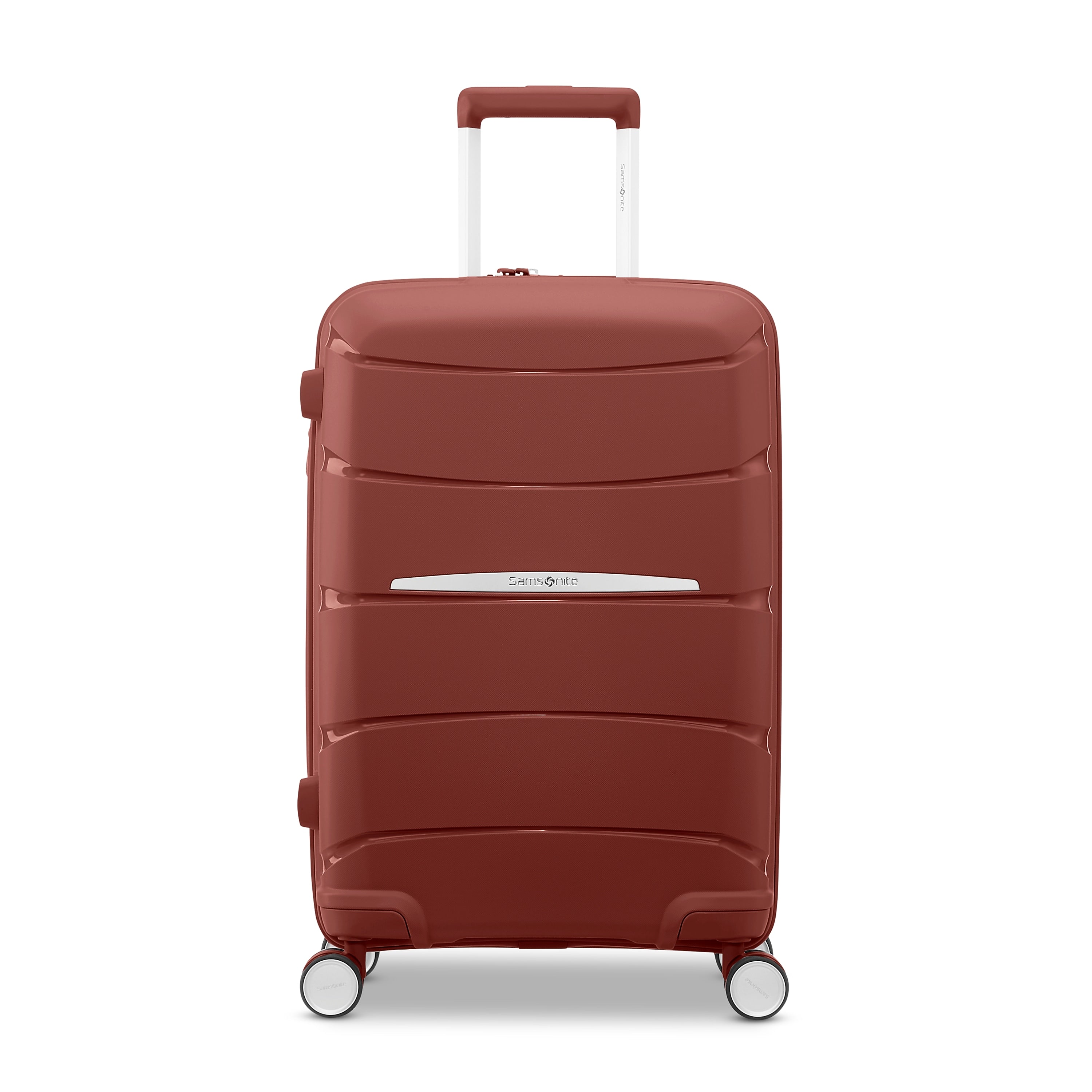 Samsonite Outline Pro 10.0" Hardside Carry-On Suitcase, 4-Wheeled Spinner, Mars Red (137393-1534)