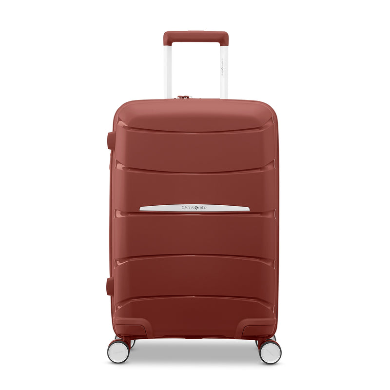 Samsonite Outline Pro 10.0" Hardside Carry-On Suitcase, 4-Wheeled Spinner, Mars Red (137393-1534)
