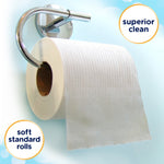 Cottonelle Ultra CleanCare Toilet Paper, 1-ply, White, 170 Sheets/Roll, 48 Rolls/Case (12456)