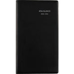 2025-2026 AT-A-GLANCE DayMinder 3.5" x 6" Academic Weekly Planner, Black (AY48-00-26)