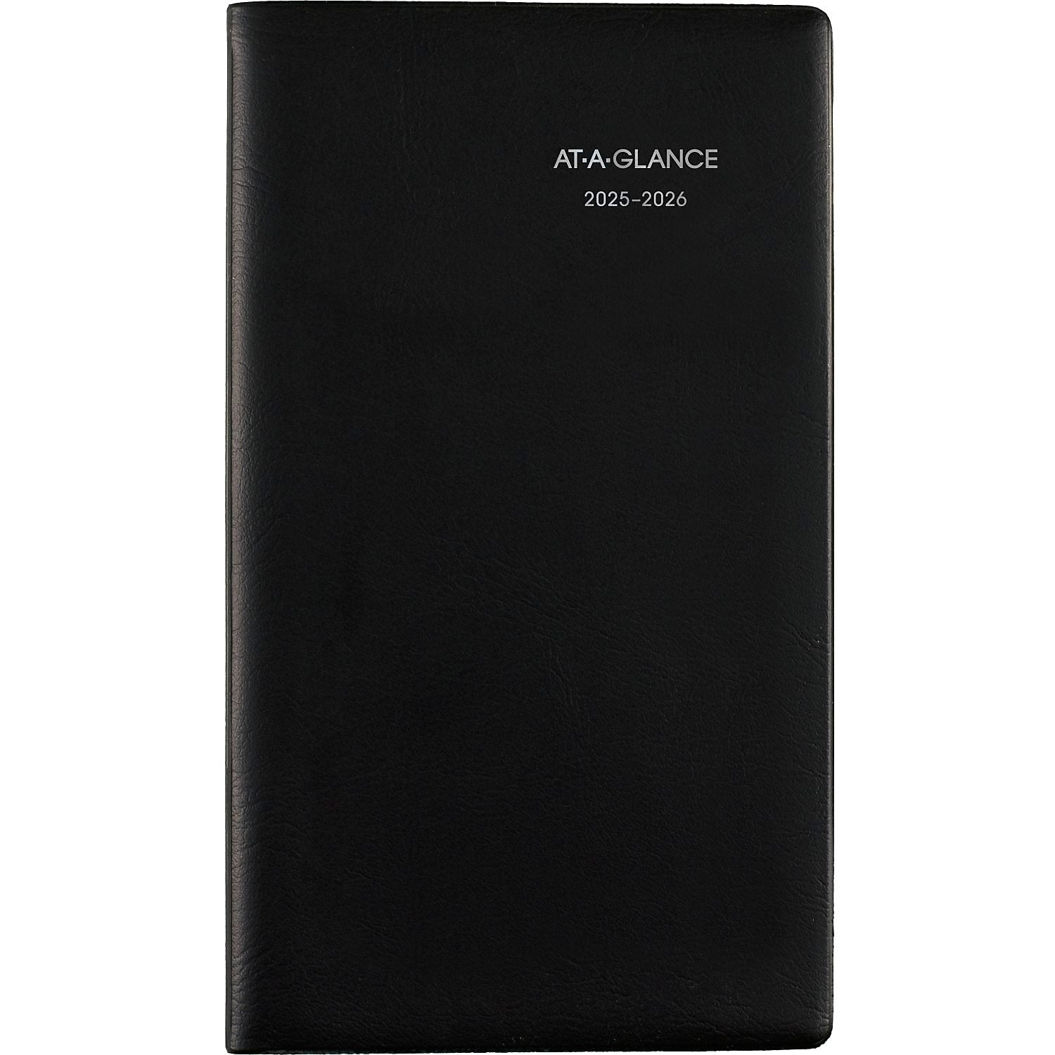 2025-2026 AT-A-GLANCE DayMinder 3.5" x 6" Academic Weekly Planner, Black (AY48-00-26)