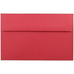 JAM Paper A10 Invitation Envelope, 6" x 9 1/2", Red, 100/Pack (96078d)