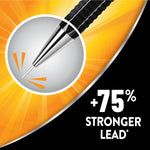 BIC Break Resistant Pro Mechanical Pencil, #2 Hard Lead, 2/Pack (MVR7P2-BLK)