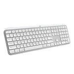 Logitech MX Keys S Wireless Keyboard, Pale Gray (920-011622)