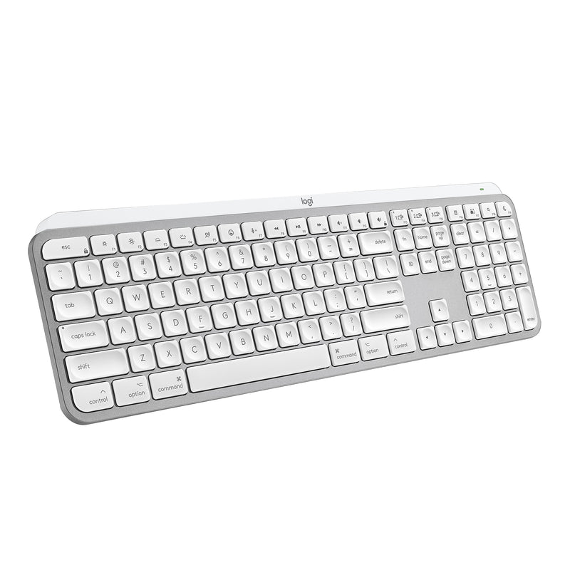 Logitech MX Keys S Wireless Keyboard, Pale Gray (920-011622)