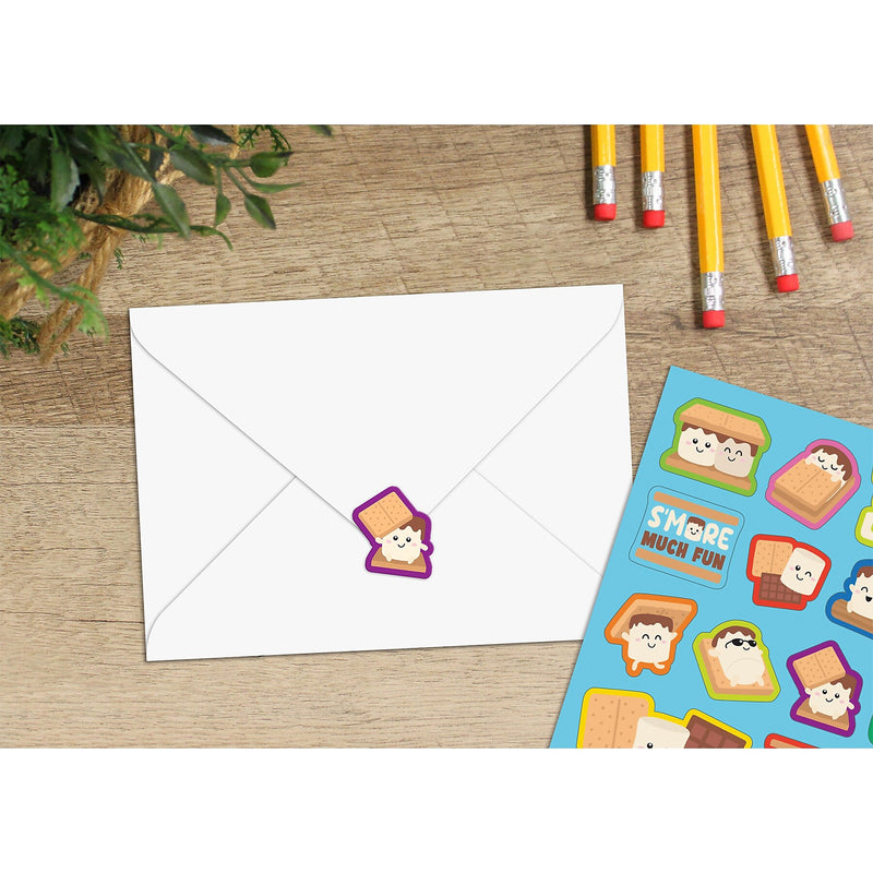 Teacher Created Resources S'mores Smelly Stickers, Multicolored, 114/Pack, 6/Packs/Bundle (TCR9451-6)