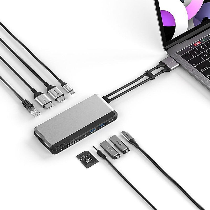 Alogic USB-C Super Dock 10-in-1 (U2CSH-SGR)