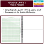 ELAN Undated Record Book, 8.5" x 11", 50/Pack (R1035-CP)
