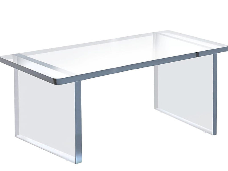 Azar Deluxe 22"W Riser, Clear, Each (515379)