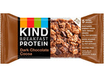 KIND Gluten-Free Dark Chocolate Cocoa Protein Breakfast Bar, 0.88 oz., 6 Bars/Box (41936)