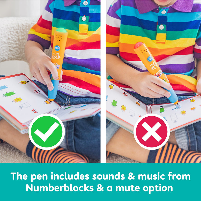 Educational Insights Hot Dots Numberblocks Workbook (2550)