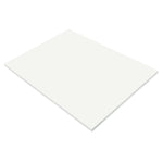 Prang Construction Paper, 18" x 24", White, 50 Sheets/Pack (P9217)